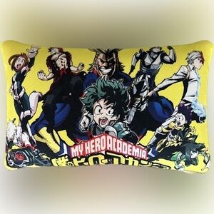 My Hero Academia Throw Pillow Case Cover Square 17" X 11”New